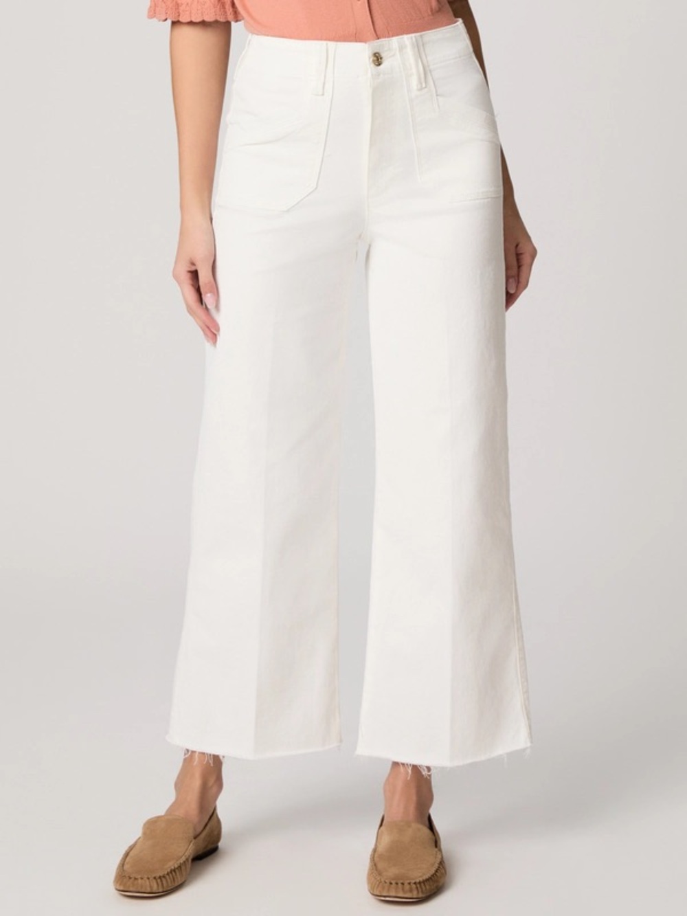 Paige Wide Leg Anessa Crop